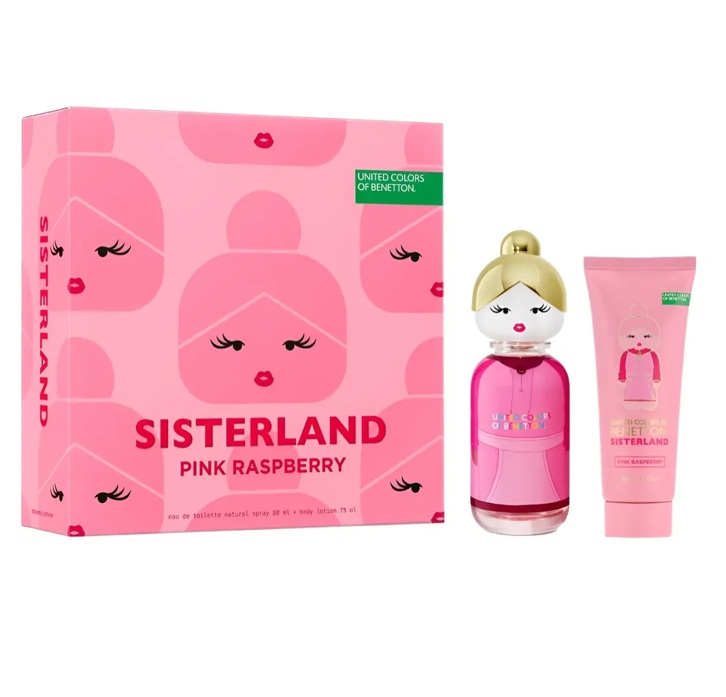 SET SISTERLAND PINK RASPBERRY